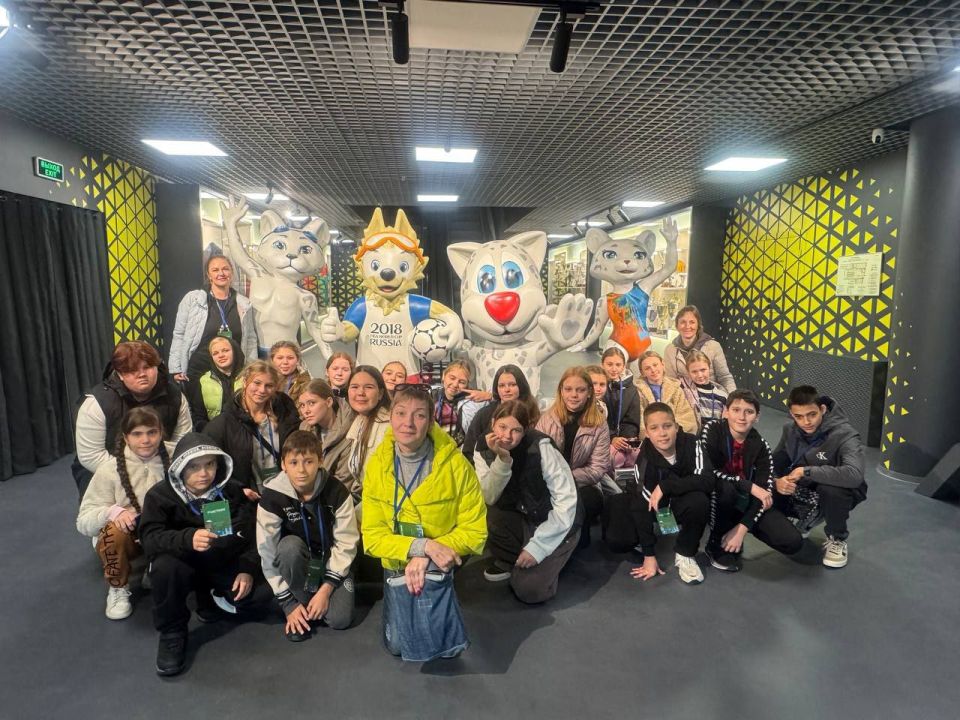 Дети из Запорожской области побывали в Казани в рамках федеральной программы «Культурная карта 4+85» Дети из Запорожской области побывали в Казани в рамках федеральной программы «Культурная карта 4+85»