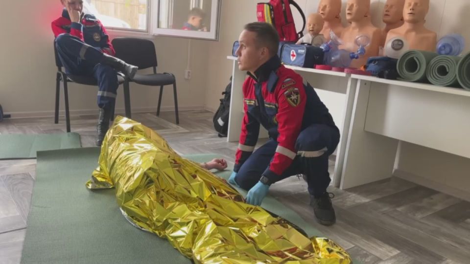 Добровольцы Запорожского регионального отделения ВСКС провели занятие по оказанию первой помощи на базе Министерства молодежной политики Запорожской области