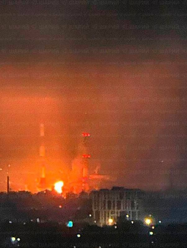 Прилеты в Киеве пришлись по ТЭЦ