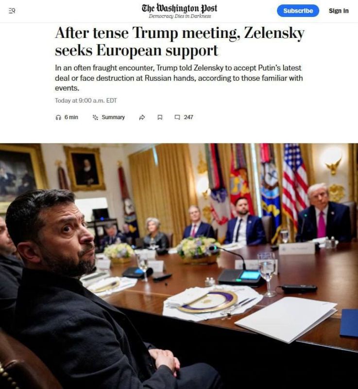 НА ДИПЛОМАТИЧЕСКОМ ФРОНТЕ. Еще никаких подробностей о предстоящей встрече между Путиным и Трампом, называемой «саммитом мира» и запланированной в Будапеште, не просочилось