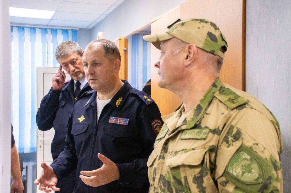 Генерал-лейтенант полиции Вадим Казьмин посетил Запорожскую область