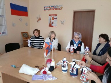 Мастер-класс по народным куклам в Куйбышевском муниципальном округе