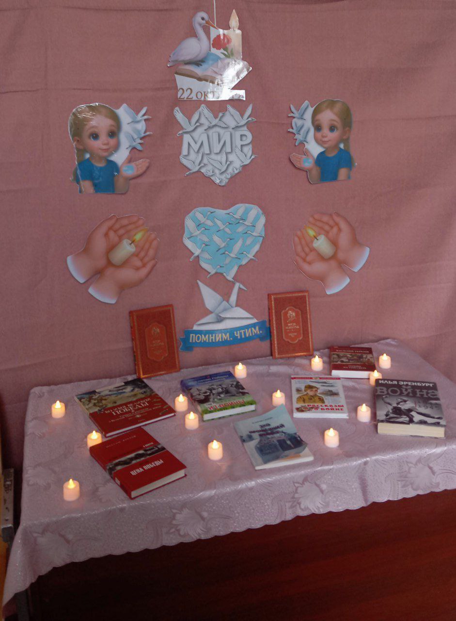 В Ботиевской библиотеке прошел Урок памяти «Летят в бессмертье журавли» В Ботиевской библиотеке прошел Урок памяти «Летят в бессмертье журавли»