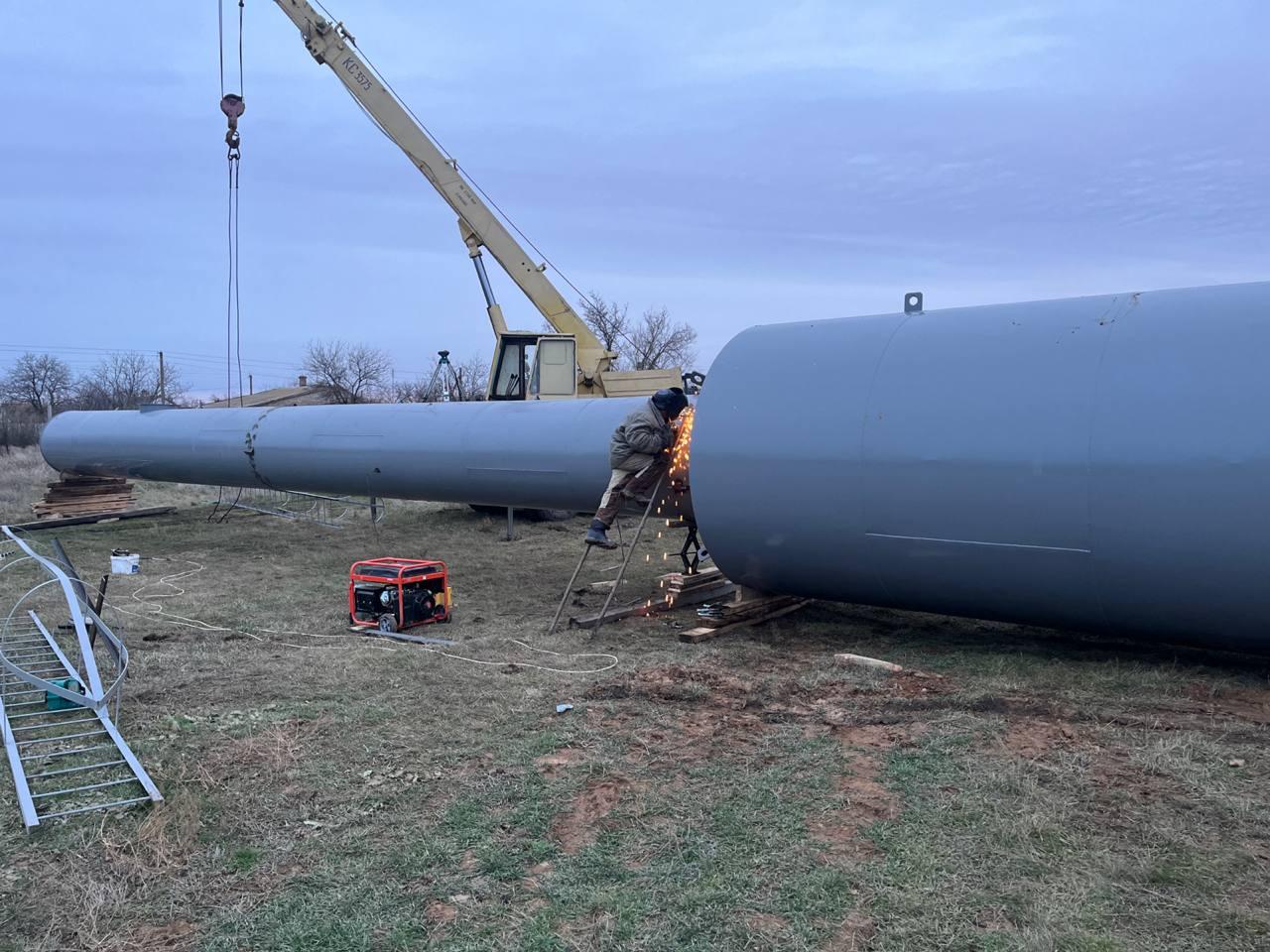 В Акимовском муниципальном округе при шефской поддержке Ярославской области продолжается практическая реализация проекта по строительству водонапорных башен В Акимовском муниципальном округе при шефской поддержке Ярославской области продолжается практическая реализация проекта по строительству водонапорных башен