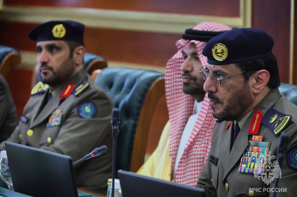 Глава МЧС России обсудил перспективы сотрудничества с Генеральным директором гражданской обороны Саудовской Аравии Глава МЧС России обсудил перспективы сотрудничества с Генеральным директором гражданской обороны Саудовской Аравии