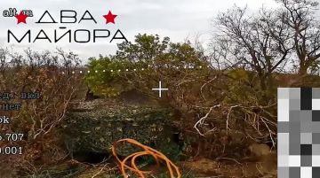 Два майора: Запорожский фронт. После нашего прорыва в Малую Токмачку севернее н.п. Орехов. противник дооборудует позиции