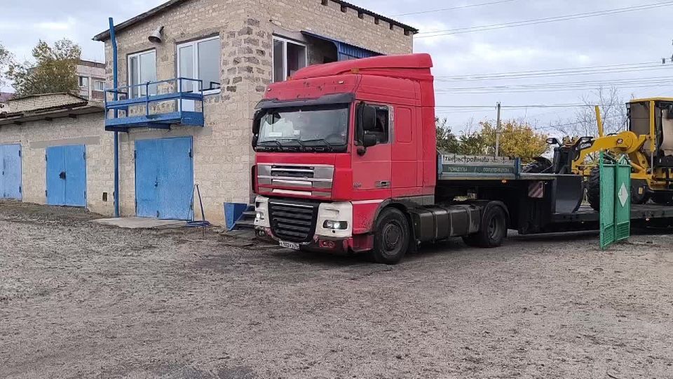 В Акимовском районе - новый грейдер