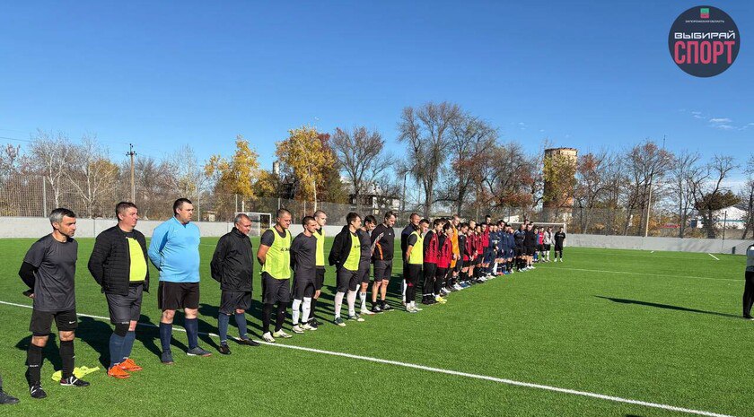 Веселовская команда выиграла футбольный турнир в Запорожской области