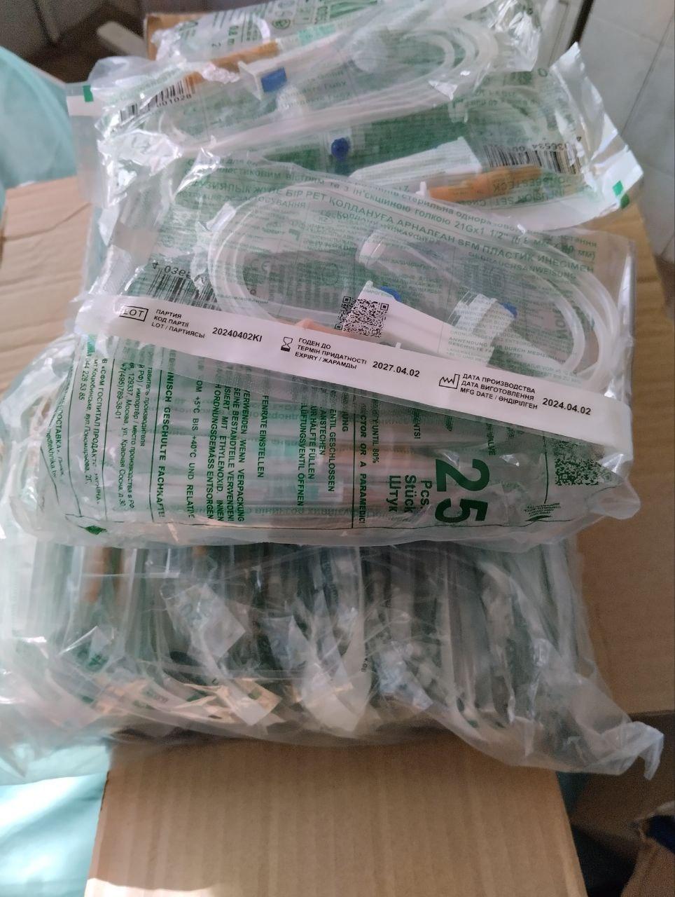 Михайловская районная больница приняла партию гуманитарной помощи от Дагестана