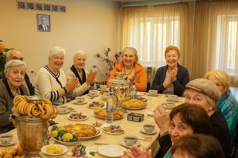 В Токмакском городском Доме культуры сегодня было по-настоящему тепло и уютно!