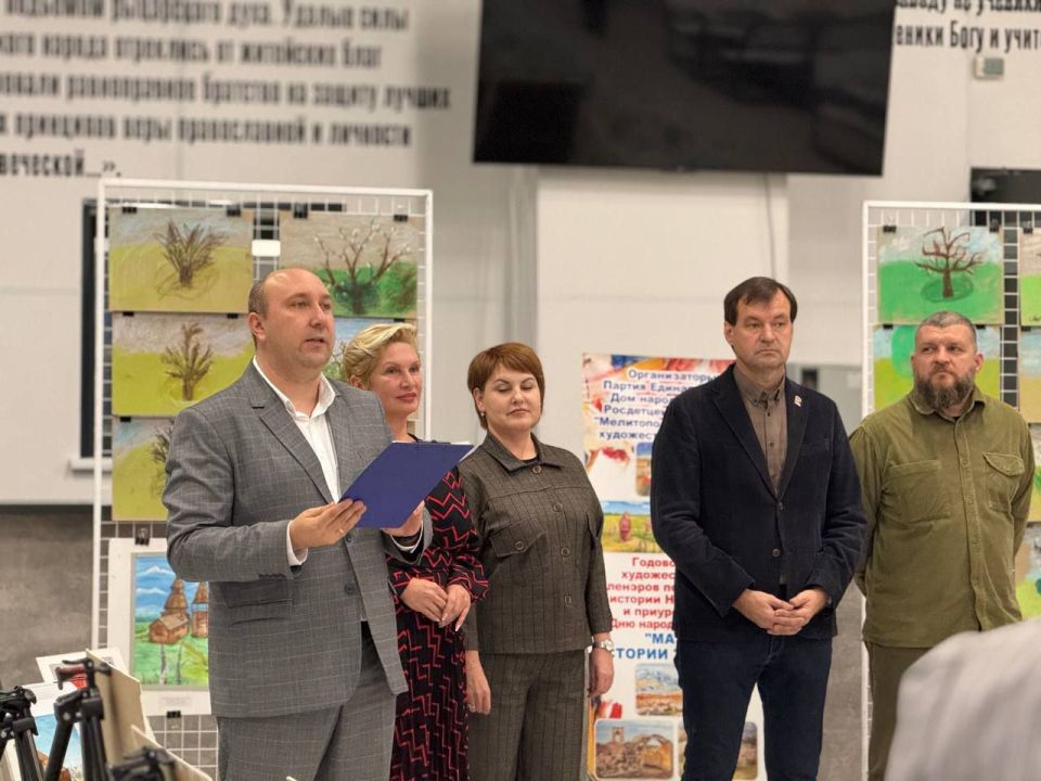 Выставка в Мелитополе покажет историческое единство Запорожской области и России