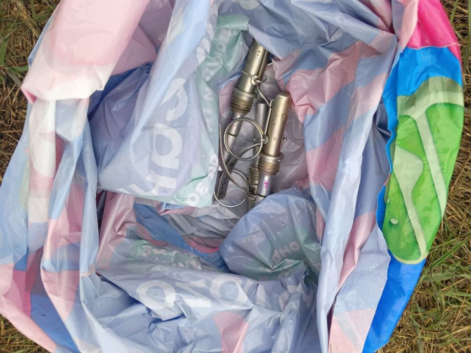 Полицейские Запорожской области изъяли боеприпасы Полицейские Запорожской области изъяли боеприпасы