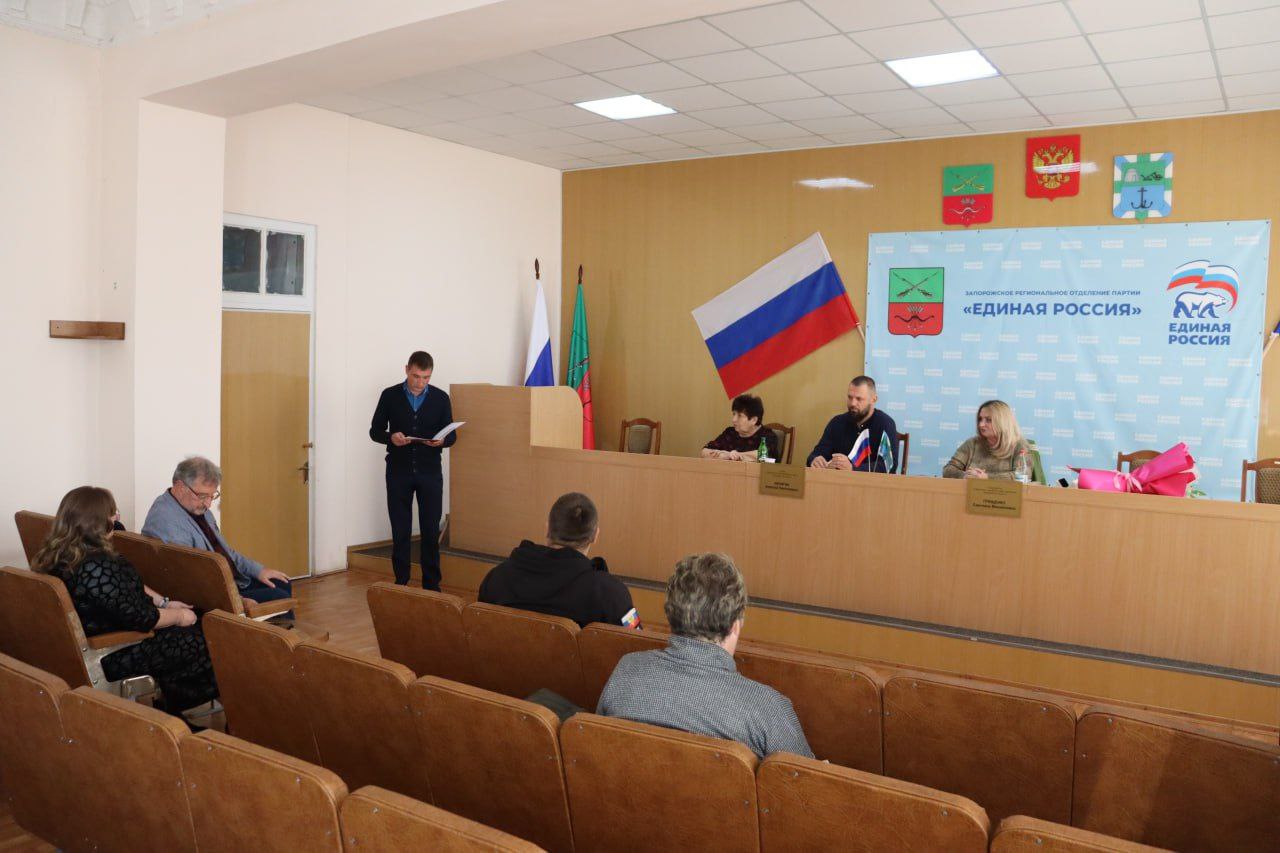 В администрации Бердянского муниципального округа прошло очередное 26-е заседание Бердянского окружного Совета депутатов