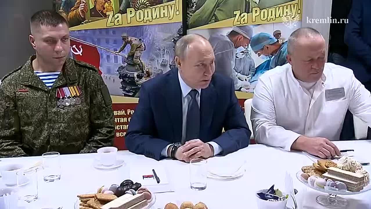 "Такие, как вы, есть у нас": Владимир Путин о силе русского воина
