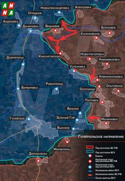 Российские военные взломали укрепрайон ВСУ и наступают севернее Гуляйполя на границе Запорожской и Днепропетровской областей