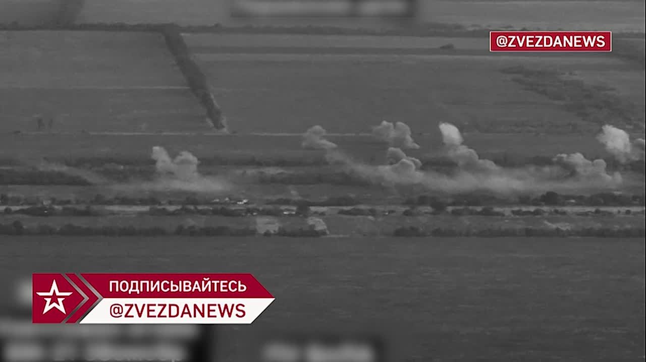 Фейерверк от наших бойцов обрушился на замаскированные позиции ВСУ в Запорожской области