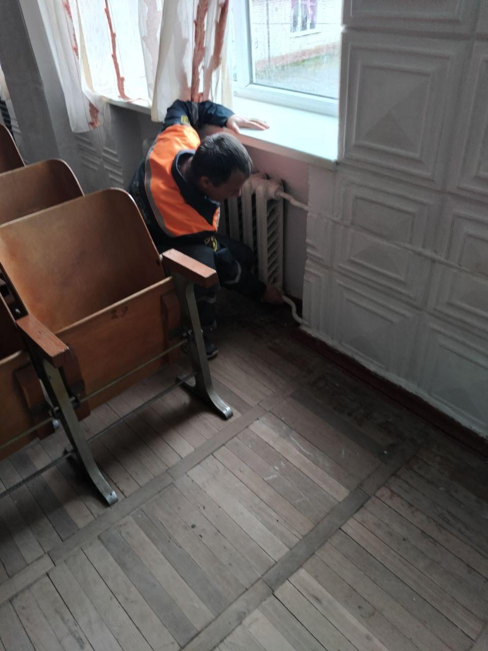 Подача тепла в детсад и школу села Чапаевка Пологовского МО осуществляется в штатном режиме Подача тепла в детсад и школу села Чапаевка Пологовского МО осуществляется в штатном режиме