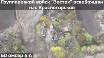 Российские военные освободили населенный пункт Красногороское в Запорожской области, сообщает Telegram-канал "Воин DV"