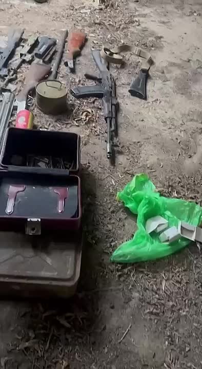 Крупный схрон боеприпасов и оружия обнаружен в Веселовском районе