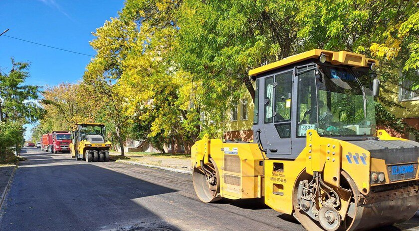 В Бердянском районе завершили ремонт автодороги
