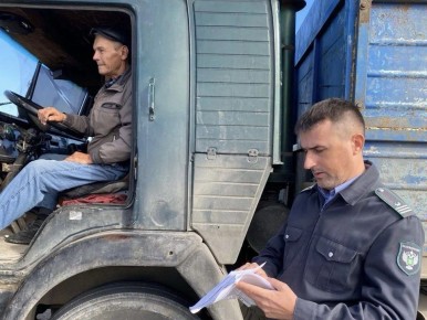 В Запорожской области выявили перевозку 38 тонн пшеницы без документов