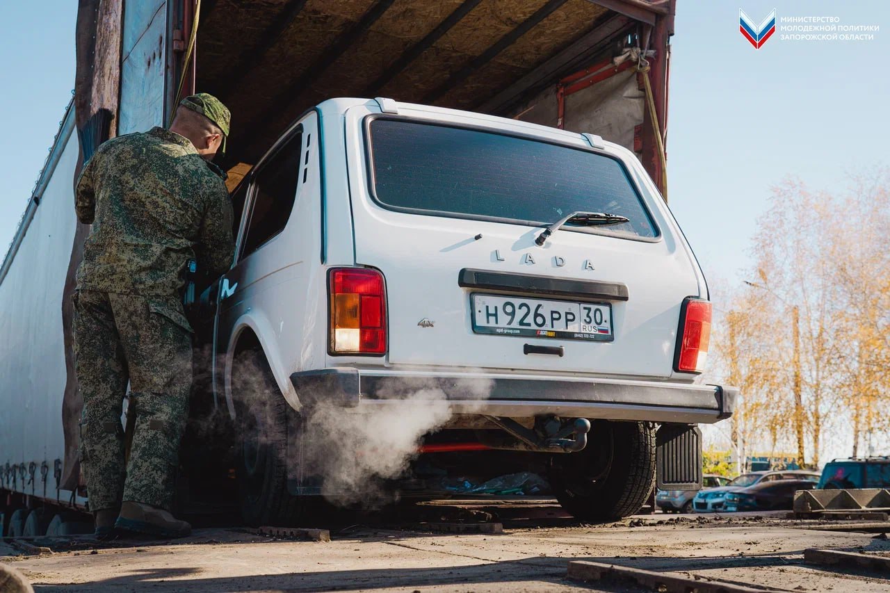 Астраханская область передала гуманитарную помощь военнослужащим на Запорожском направлении! Астраханская область передала гуманитарную помощь военнослужащим на Запорожском направлении!