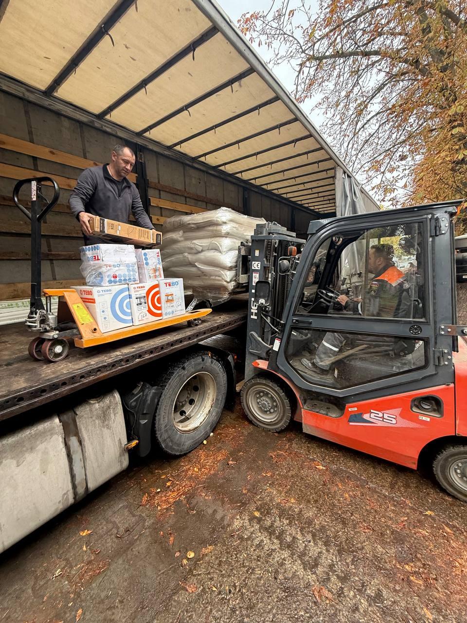 Материалы для ремонта поступят в Токмакский и Пологовский районы