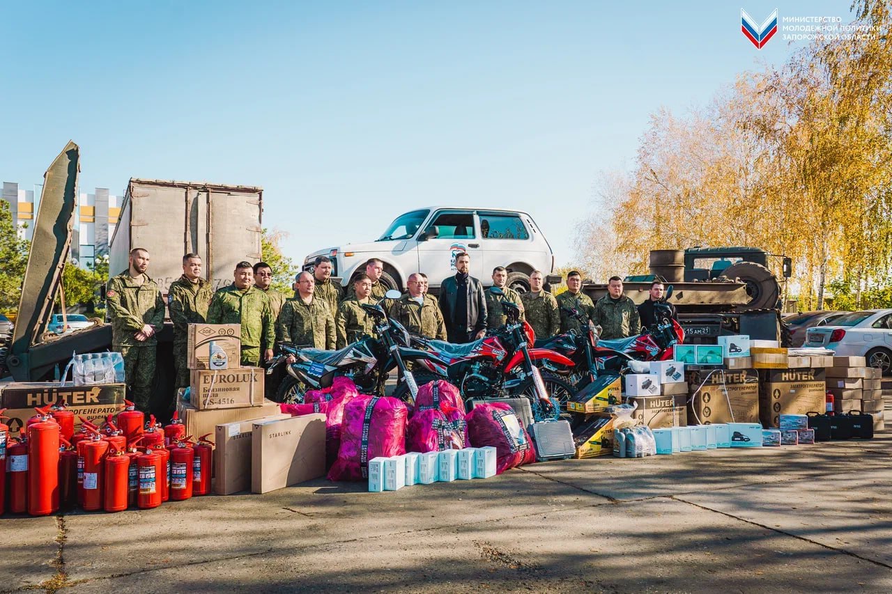 Астраханская область передала гуманитарную помощь военнослужащим на Запорожском направлении!