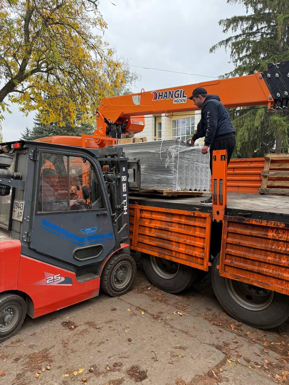 Материалы для ремонта поступят в Токмакский и Пологовский районы Материалы для ремонта поступят в Токмакский и Пологовский районы