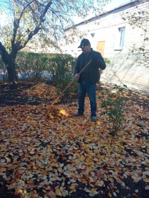 #ОсеннийСубботник. Коллектив ветеринарной службы