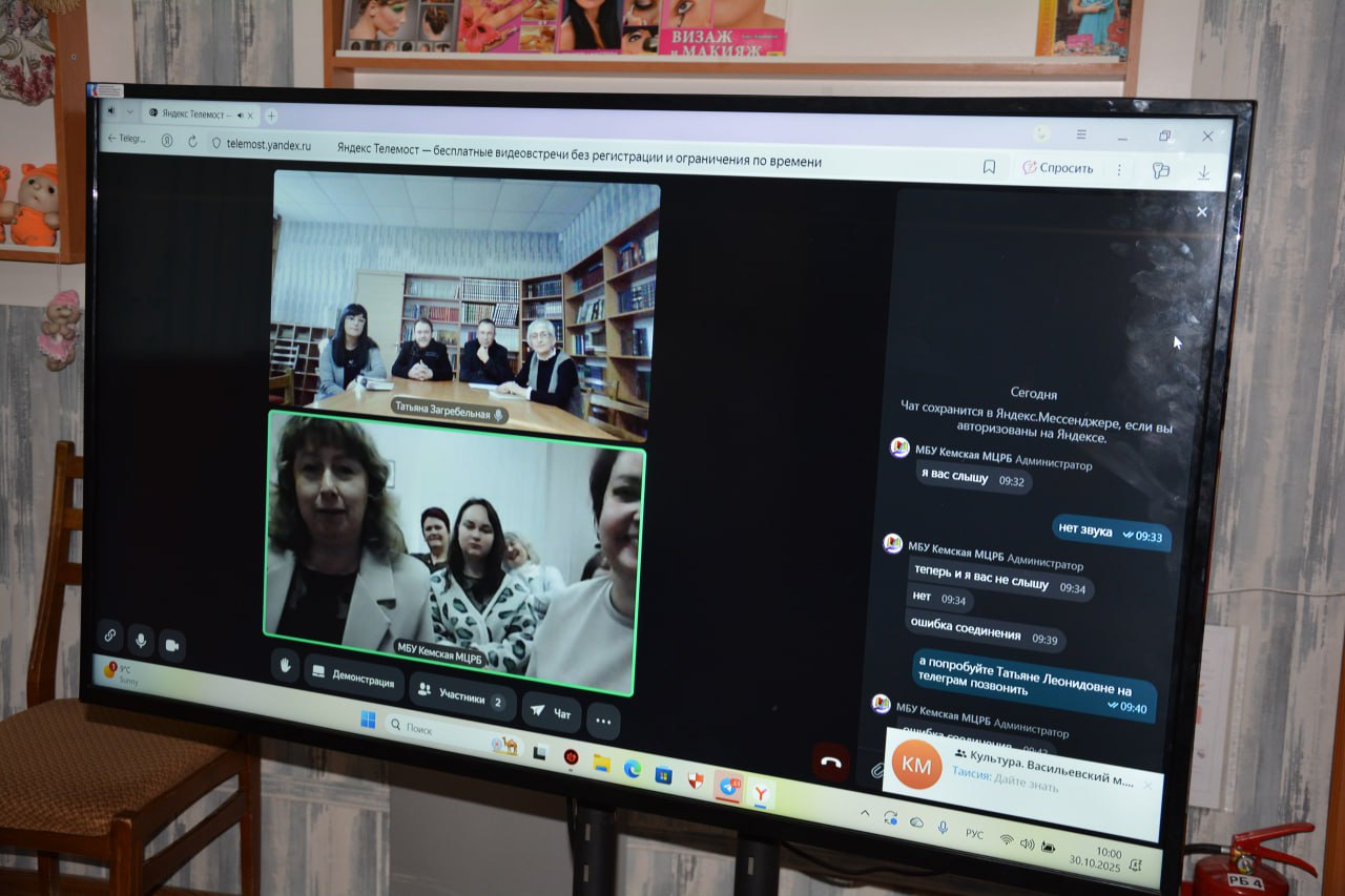 На связи — вся Россия! Васильевка и Кемь протянули друг другу культурный мост На связи — вся Россия! Васильевка и Кемь протянули друг другу культурный мост