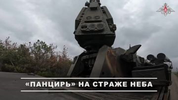 Минобороны России: Расчет ЗРПК «Панцирь» Новороссийских десантников уничтожает любые средства воздушного нападения противника в Запорожской области