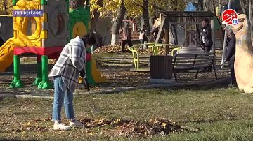 Посёлок Весёлое в преддверии Дня народного единства провёл общерайонный субботник