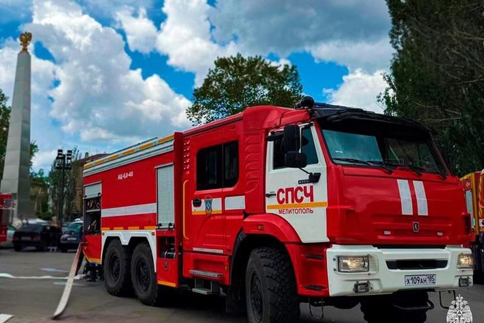 В Запорожской области на пожаре и в аварии пострадали два человека