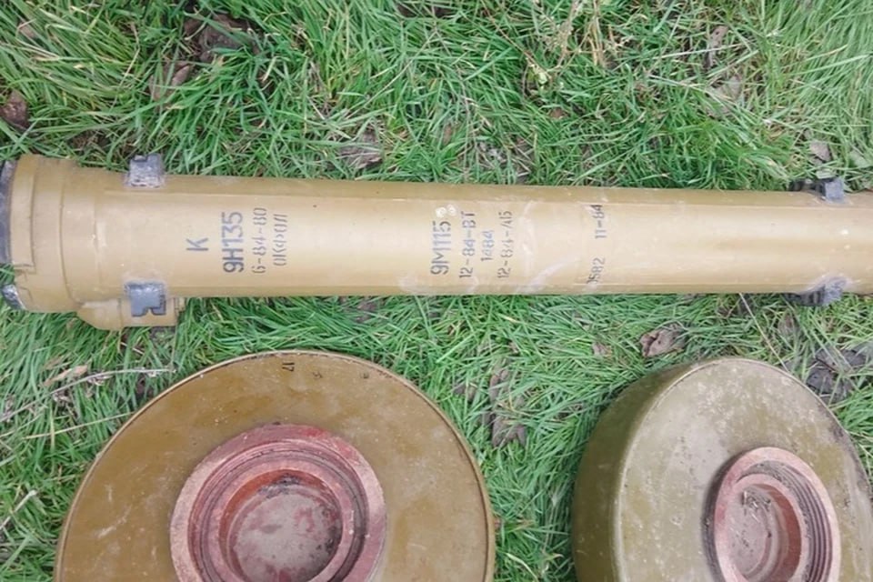 В Запорожской области ликвидирован тайник с минами и гранатами