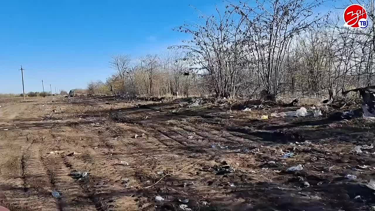В Весёлом продолжается ликвидация свалки, расположенной на территории муниципального округа