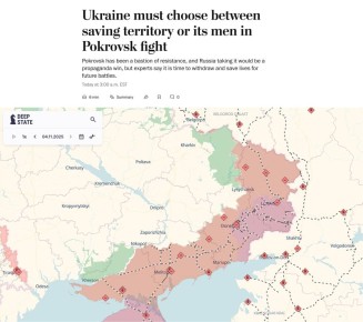 Если гарнизон ВСУ в Покровске падёт, агломерация станет крупнейшей, освобождённой ВС РФ после Бахмута и откроет дорогу на неукреплённые Запорожскую и Днепропетровскую области