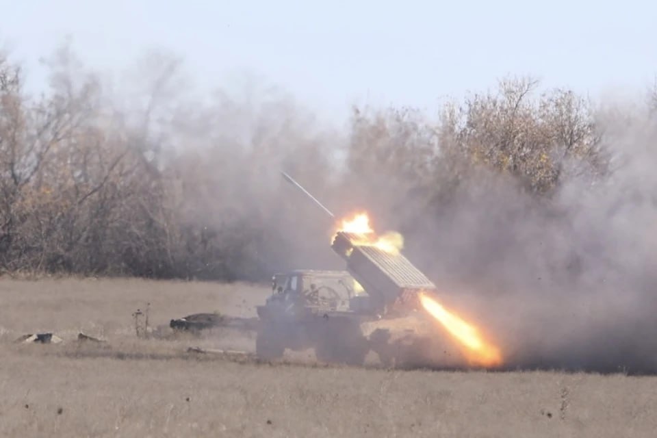 Расчеты группировки войск «Восток» поразили позиции противника