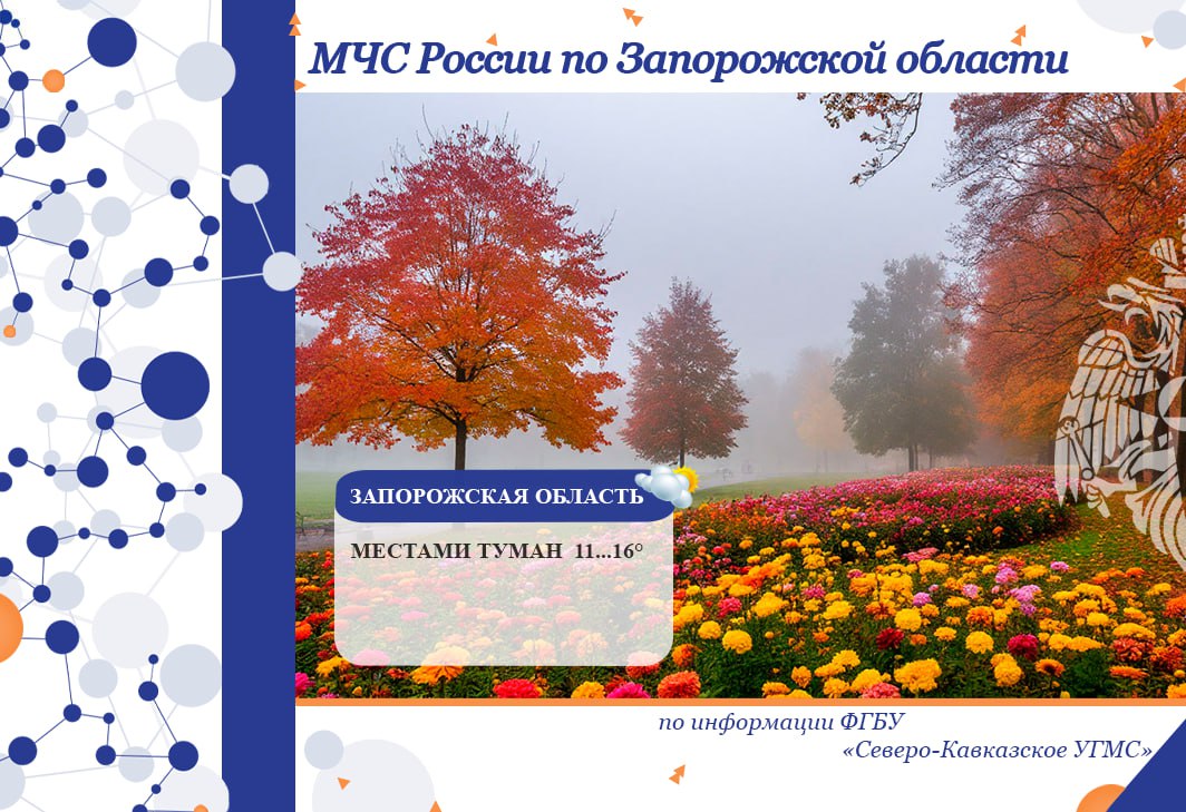 С 06 на 07 ноября на территории региона ожидается: