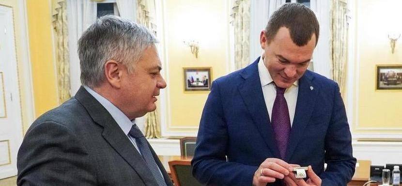 Сергей Шишкарёв и Министр спорта, председатель ОКР Михаил Дегтярёв обсудили возвращение российских спортсменов на международную арену