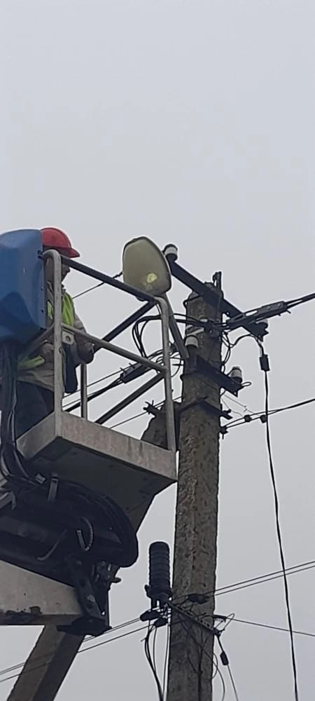 Обновление уличного освещения в пгт Андреевка Обновление уличного освещения в пгт Андреевка