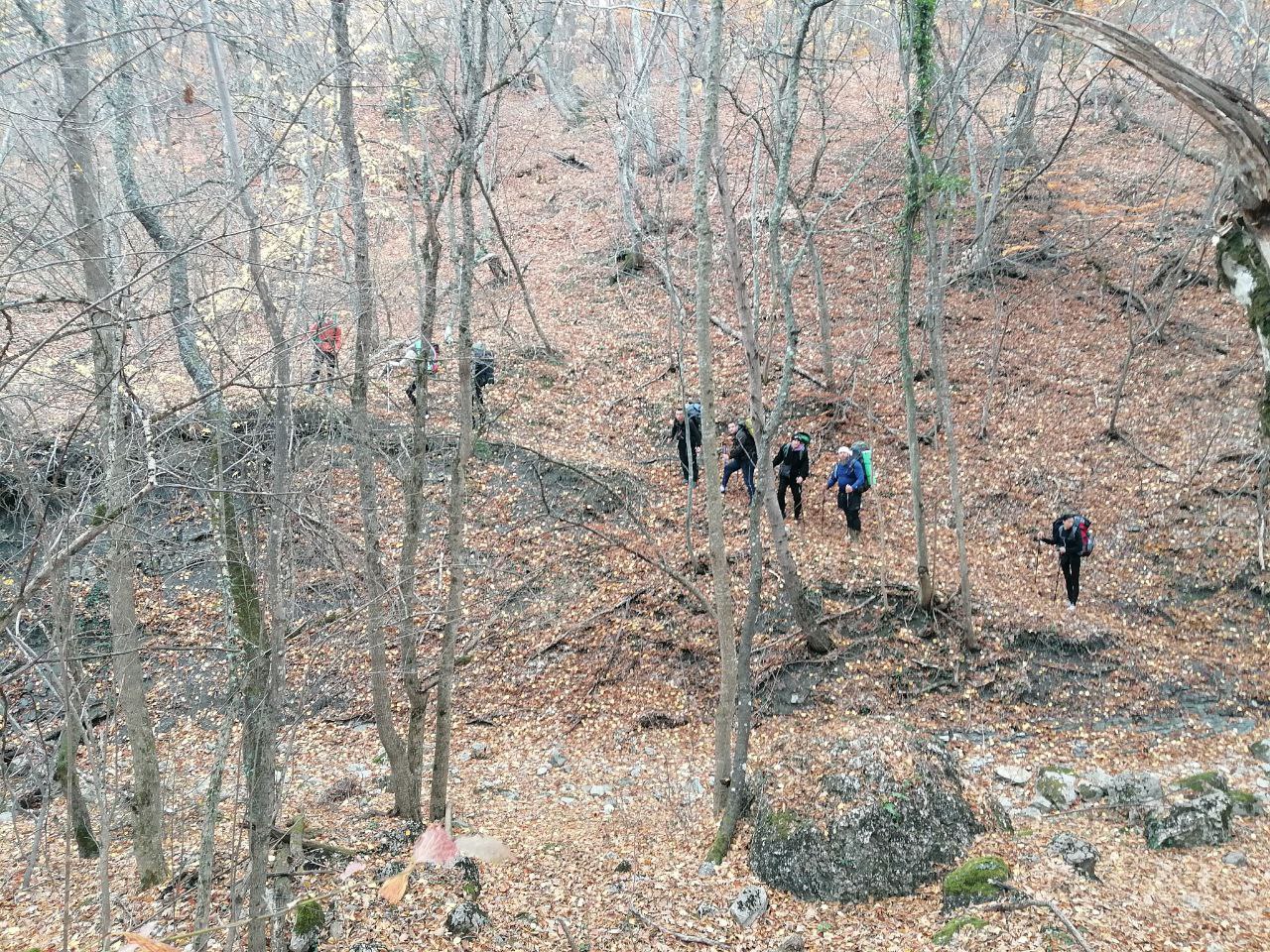 Из Крымских гор вернулась первая группа Из Крымских гор вернулась первая группа