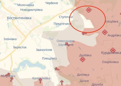 «Согласно данным Deep State, российская армия нарастила темпы наступления сразу на нескольких участках фронта