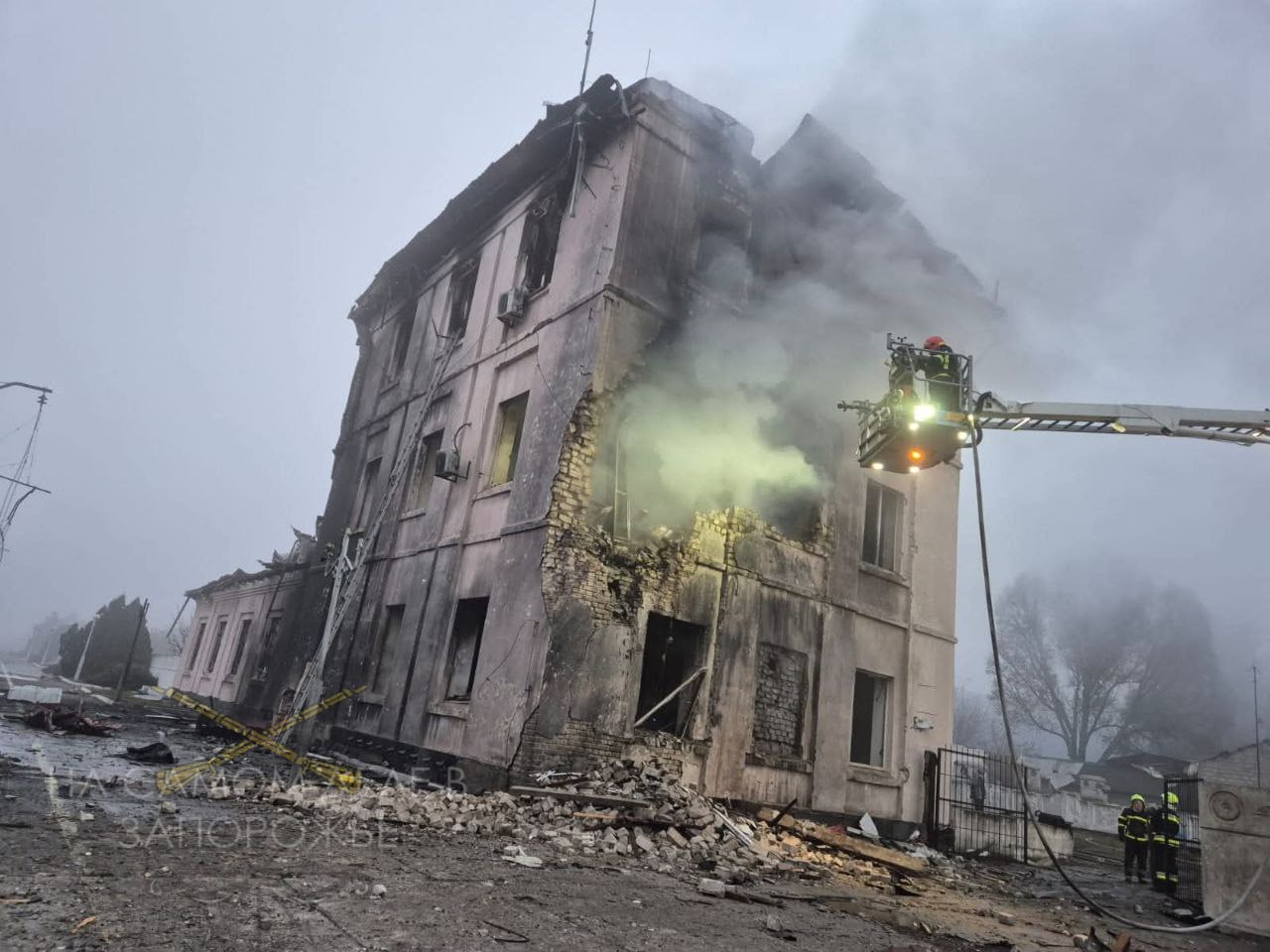 ВКС РФ нанесли удар по станции Запорожье-Каменское в Днепропетровской области — «Укрзалізниця»