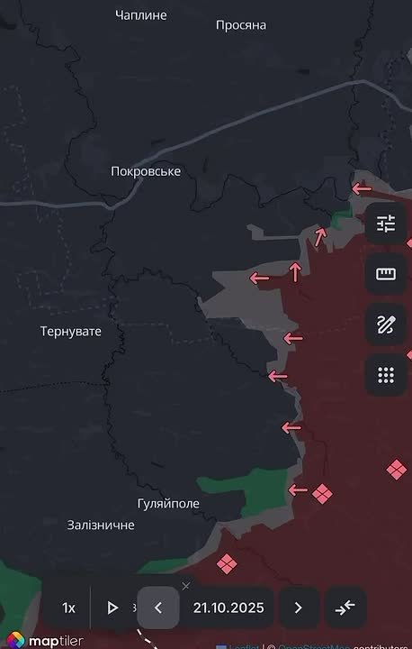 По скорости наступления армии РФ Покровское направление нельзя назвать самым критическим