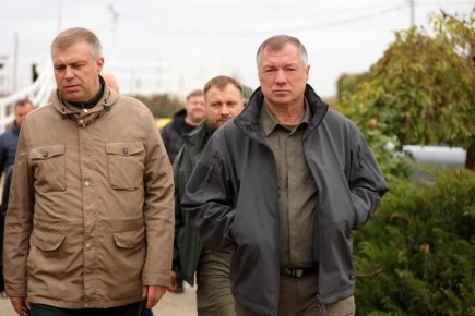 Вице-премьер Марат Хуснуллин с рабочей поездкой посетил Запорожскую и Херсонскую области