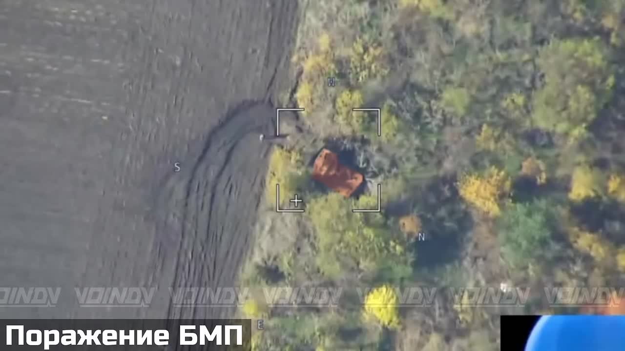 Операторы 14 гвардейской бригады спецназа с помощью высокоточных барражирующих боеприпасов "Ланцет" вывели из строя САУ и БМП противника на Запорожском направлении