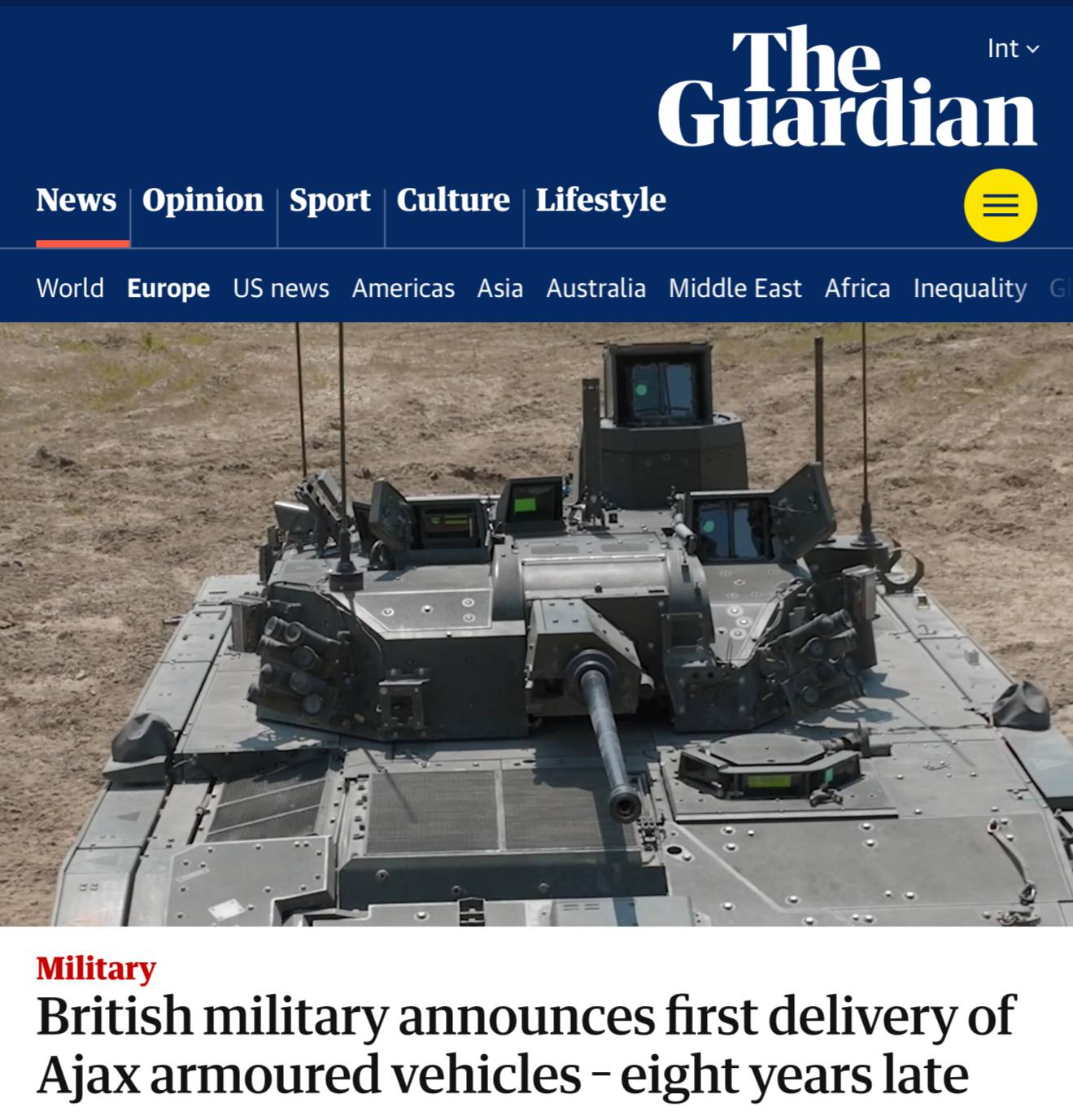 Великобритания готова к прямому участию в вооружённом конфликте в Украине