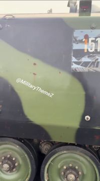 Уничтоженный БТР YPR-765 ВСУ №151 рядом с н.п. Работино Запорожской области