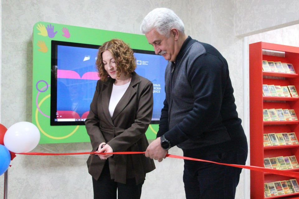 Торжественное открытие модернизированной модельной библиотеки состоялось в Бердянске